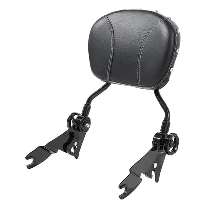 Detachable Backrest Sissy Bar Fit For Harley Davidson Touring 2009-2025 25 Black