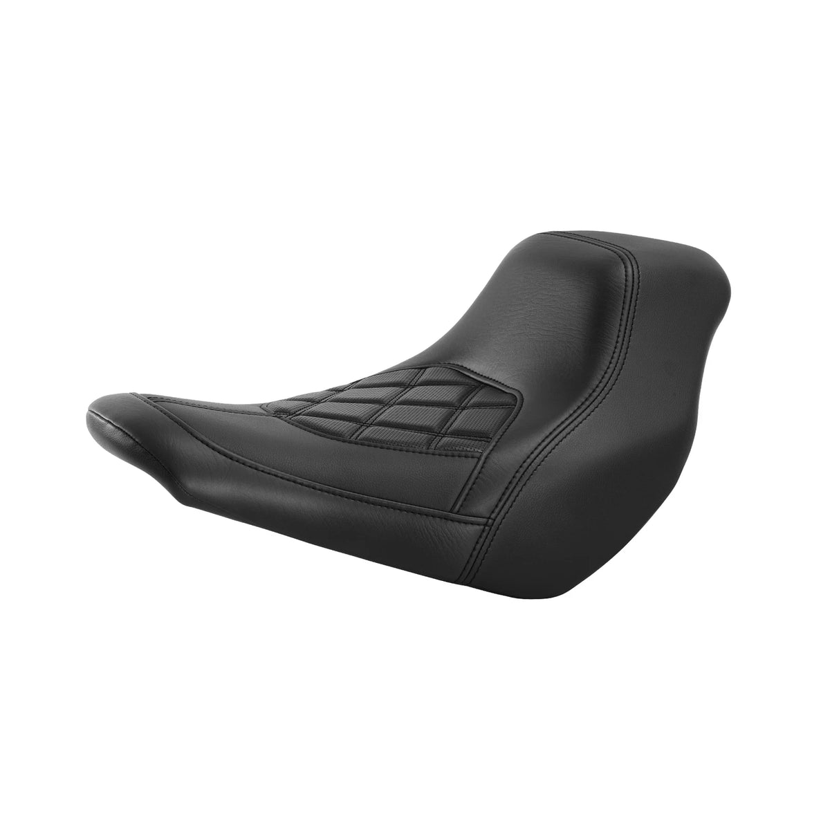 Blcak Solo Rider Driver Seat Fit For Harley Low Rider FXLR FXLRS FXLRST 2018-Up