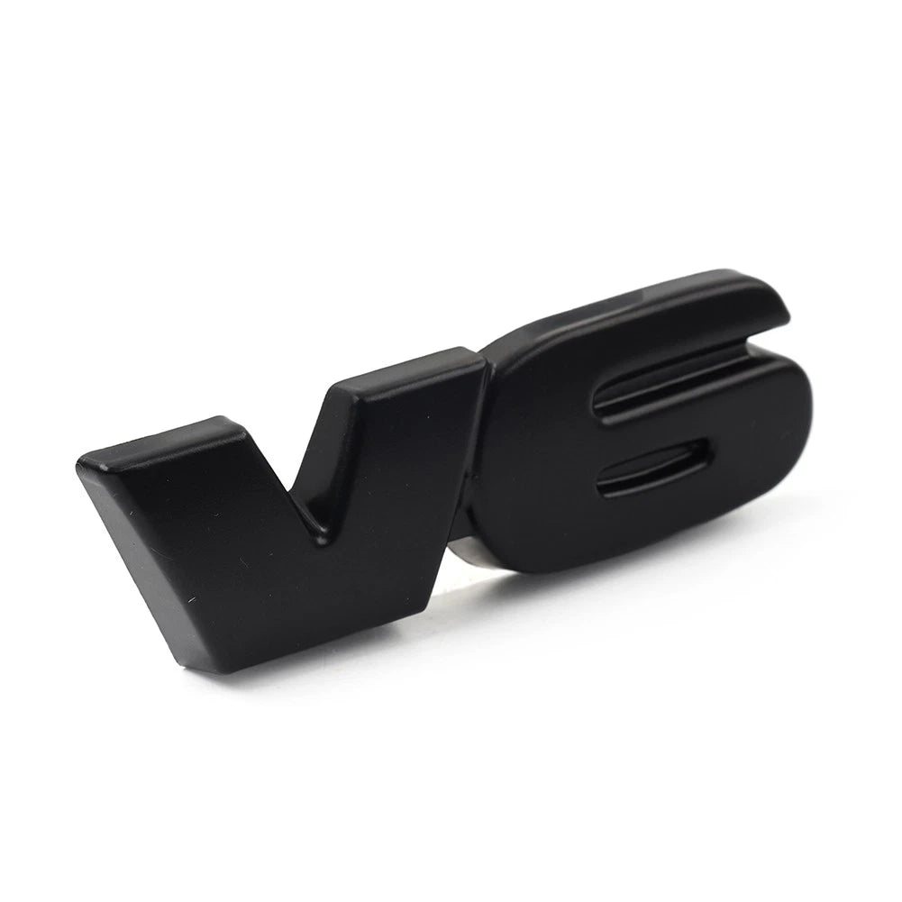 V6 3D Tailgate Emblem Badge Overlays Fit For Toyota Tacoma 4Runner Tundra