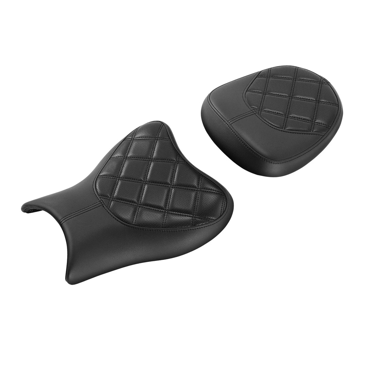 Rider Driver Passenger Seat Pillion Fit For Suzuki Hayabusa GSX1300R 08-20 Black