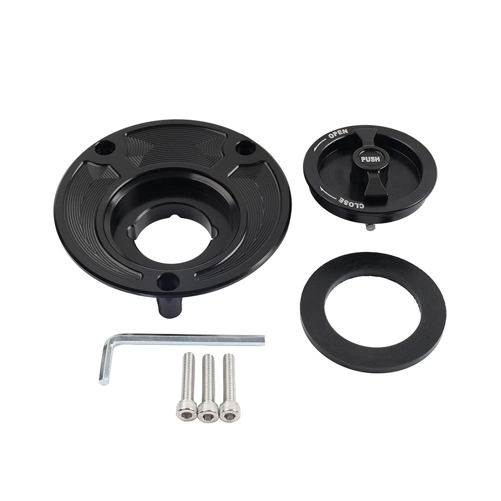 Fuel Gas Tank Cap Keyless for Yamaha R6 R6S R1 FZ1 FZ6 FJR1300 MT-07 FZ-07 MT-01