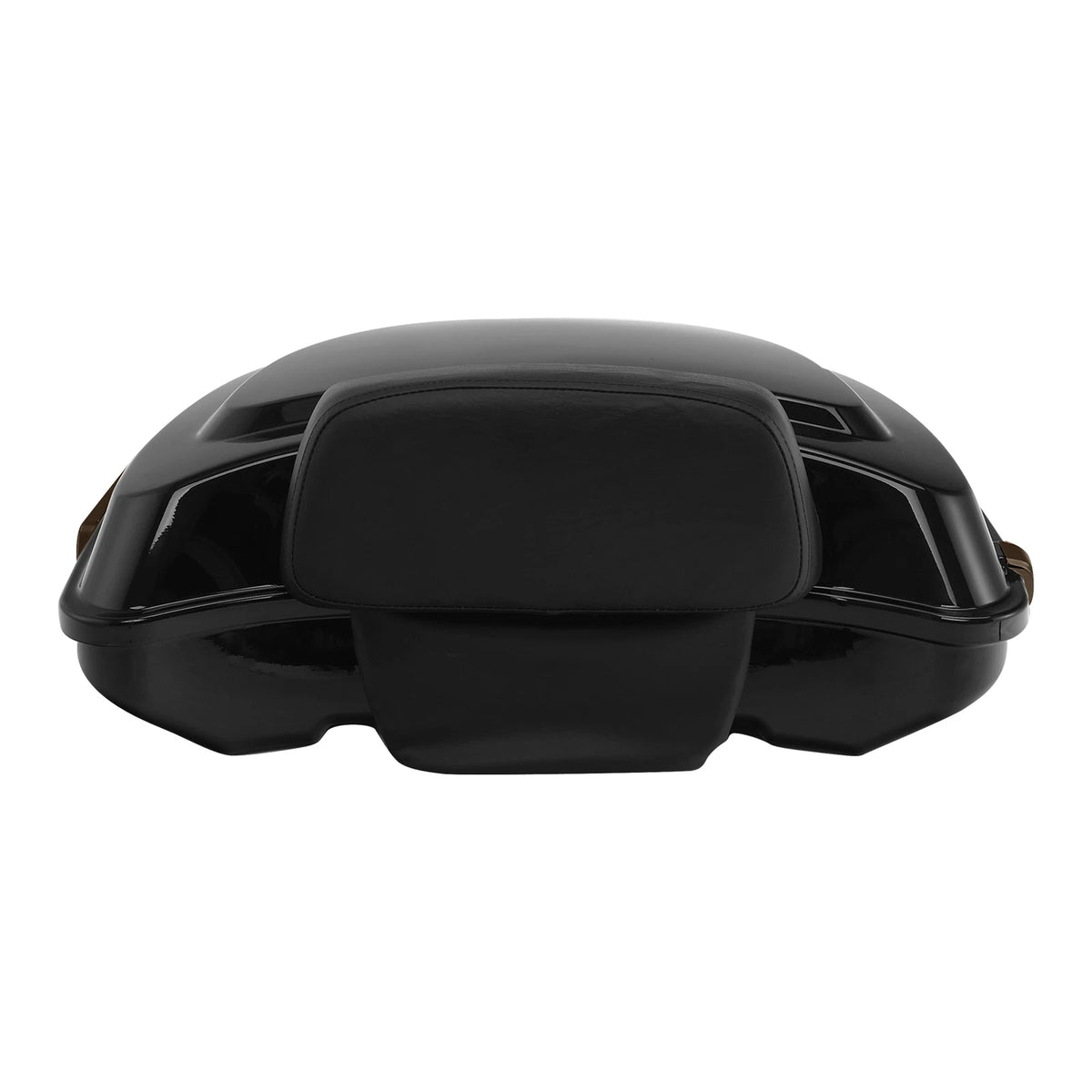 Black Razor Trunk Backrest Pad Fit For Harley Touring Road Glide 14-25