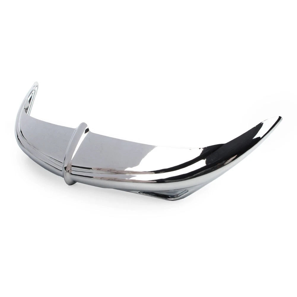 Batwing Fairing Brow Accent For Harley Touring FLHX 1996-2013 Chrome Motor US