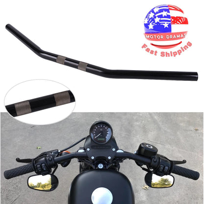 1" Drag Bar Handlebar 1 Inch 25mm Handle Bars For Honda Harley Sportster Custom