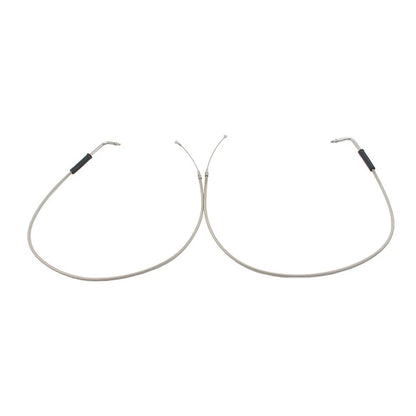 Stainless Steel Throttle Cable For Harley Sportster XL1200 883 Dyna Road King US