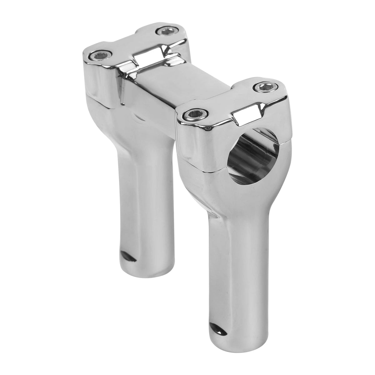 4" Handlebar 1.25" Bar Riser Fit For Harley Dyna Low Rider Super Glide Softail