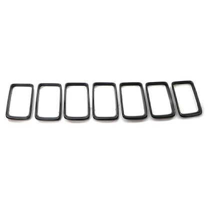 Front Grille Grill Insert Ring Trim Cover For Jeep Grand Cherokee 14-16 Black US
