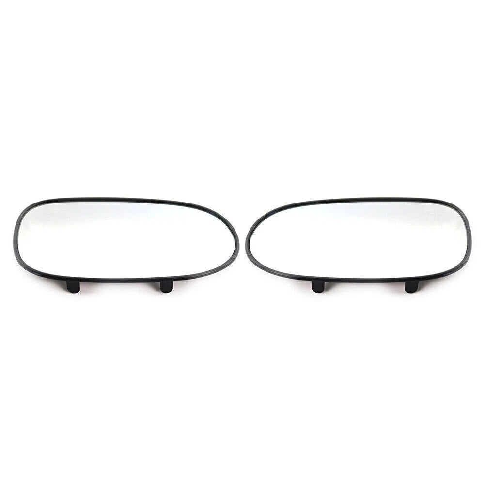 For 2005-2013 Chevrolet Corvette Mirror Glass Smooth Heated Left & Right Pair US