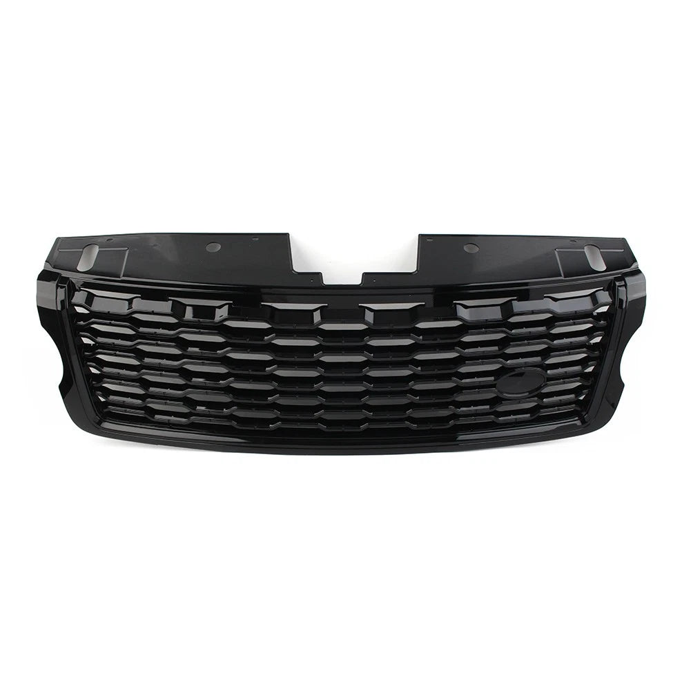 Front Bumper Upper Mesh Grille Black For Land Rover Range Rover Vogue L405 13-17