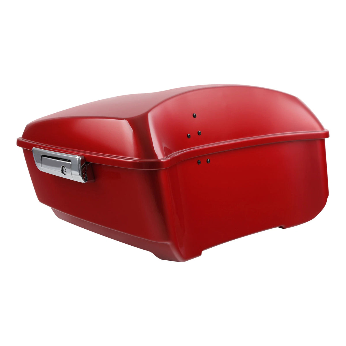 King Trunk Luggage Fit For Harley Touring Road King Glide Wicked Red 14-25 24 23