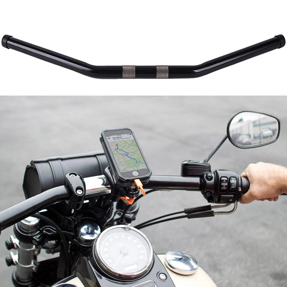 1" Motorcycle Handlebars Drag Z Bars For Harley Sportster XL Chopper Bobber Cafe