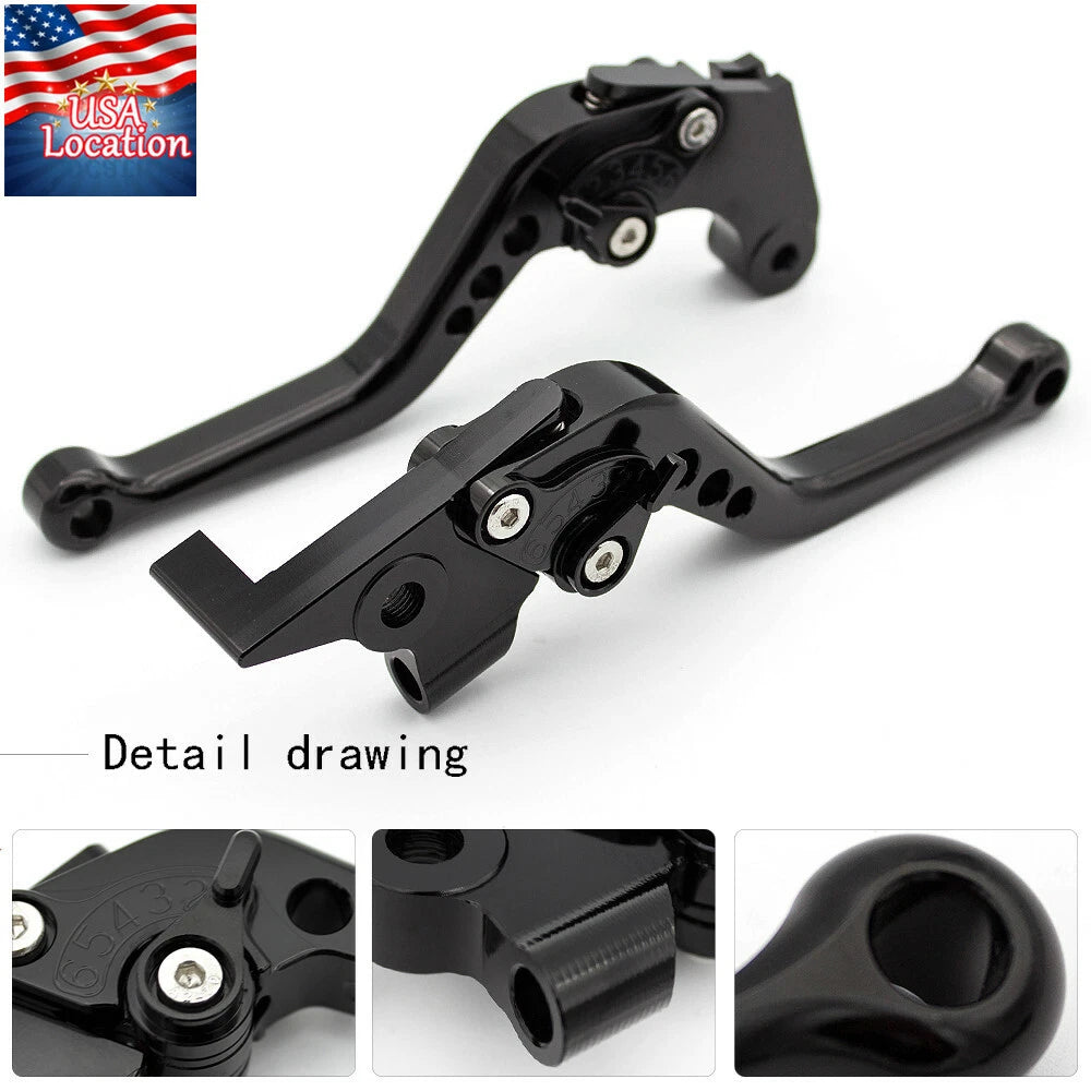 For Honda CBR1000RR/FIREBLADE 2004-2007 CNC Brake Clutch Levers Handle Grips US