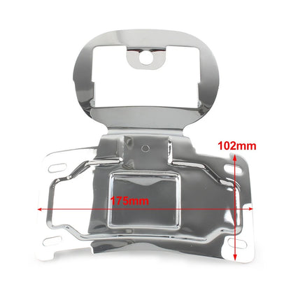 1X Plate Bracket Motorcycle License Plate Relocation Kit For Harley Touring
