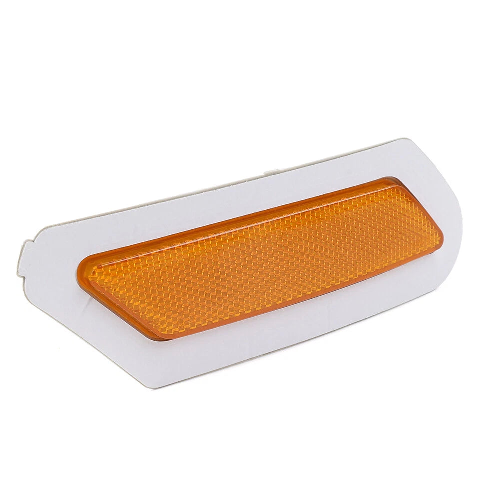Front Bumper Reflector Indicator Turn Signal Light Yellow For Audi Q5 SQ5 18-20