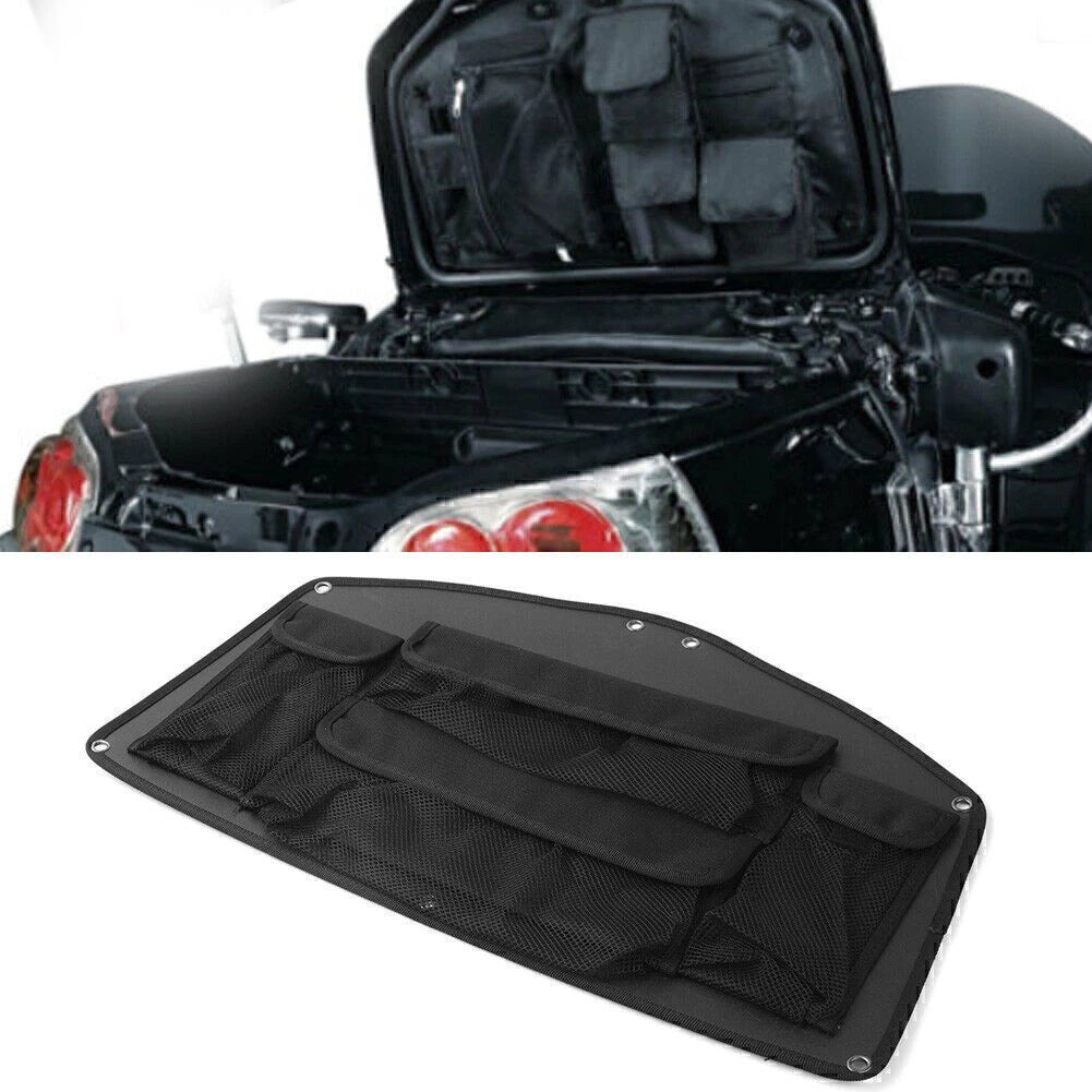 Trunk Lid Organizer Bag Pouch Fit For Honda Goldwing GL1800 2001-2007 Black USA