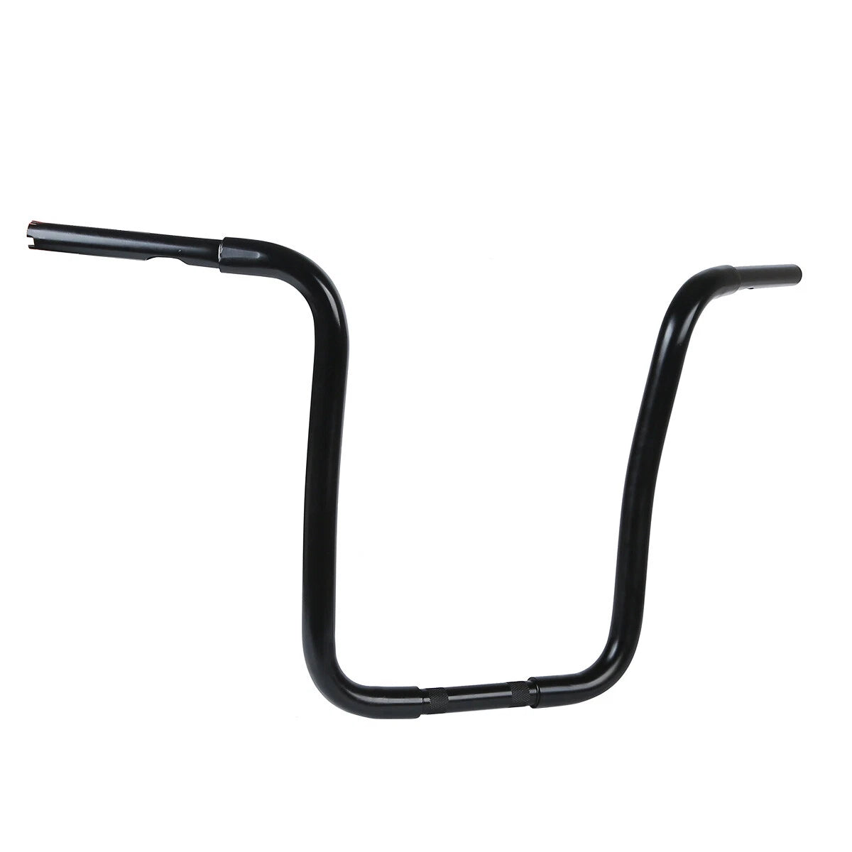 Black 14" Rise 1-1/4" Ape Handlebar Bar Fit For Harley Sportster XL Softail Dyna