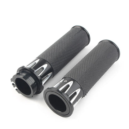 1'' Handle Bar Hand Grip For Harley Touring Street Glide Softail Dyna TU5 2pcs
