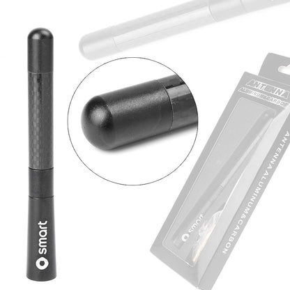 4.7" Short Carbon Fiber Car Radio Aerial Antenna for Benz Smart Fortwo