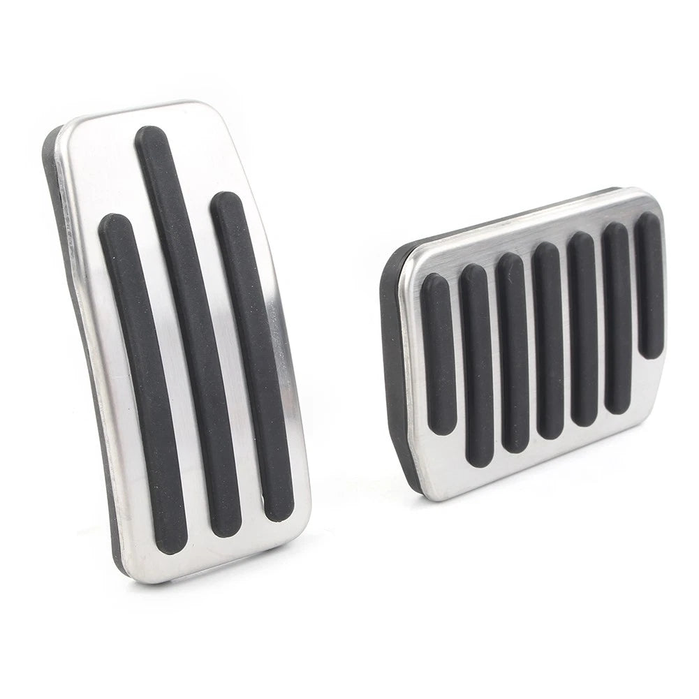 3x Accelerator Gas Fuel Brake Foot Rest Pedal Steel For Tesla Model 3