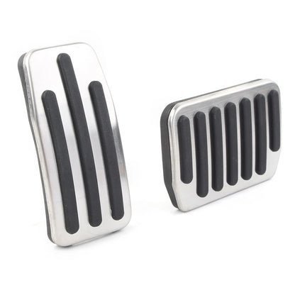 3x Accelerator Gas Fuel Brake Foot Rest Pedal Steel For Tesla Model 3
