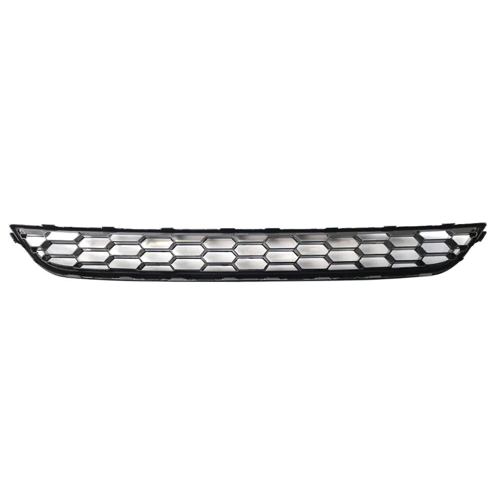 Front Bumper Lower Honeycomb Grille Glossy Black For Ford Fiesta 2013-2017