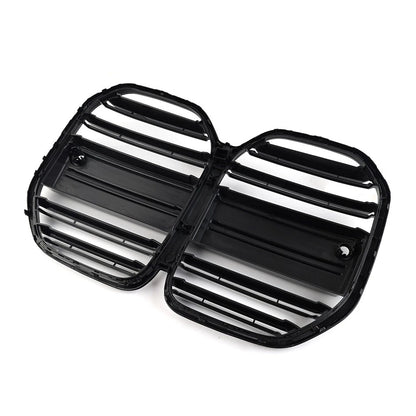 Double Line Front Bumper Center Kidney Grille For BMW 4 Series G22 G23 2dr 21-23