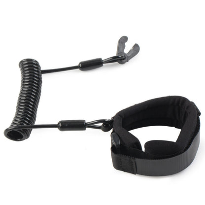 Boat Engine Emergency Stop Switch Safety Lanyard Cord For Yamaha Jet Ski Black