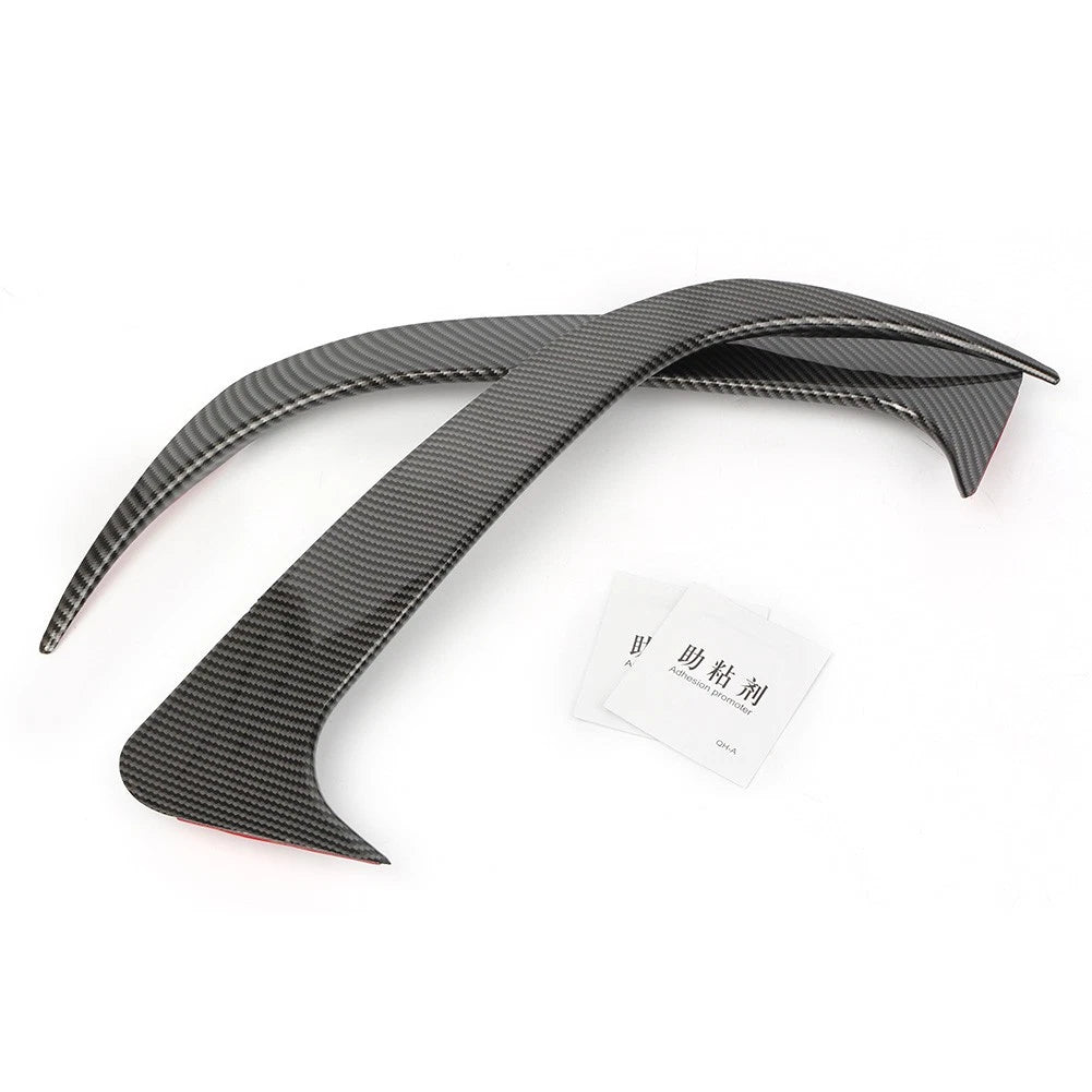 2 x Carbon Rear Side Air Vent Cover For Benz W117 CLA200/220/CLA250 14-18