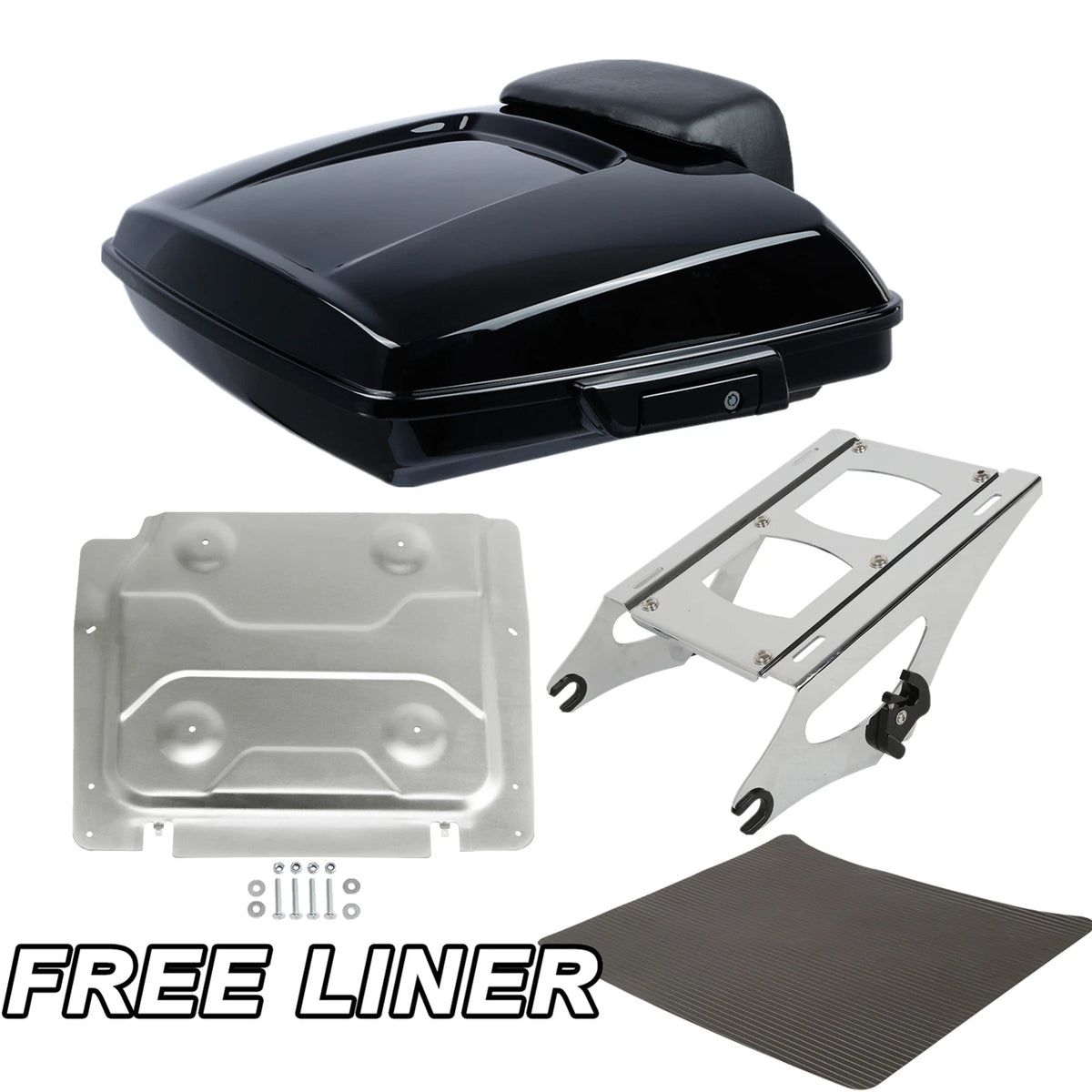 Razor Trunk Pad Mount Rack Plate Fit For Harley Touring 2014-25 25