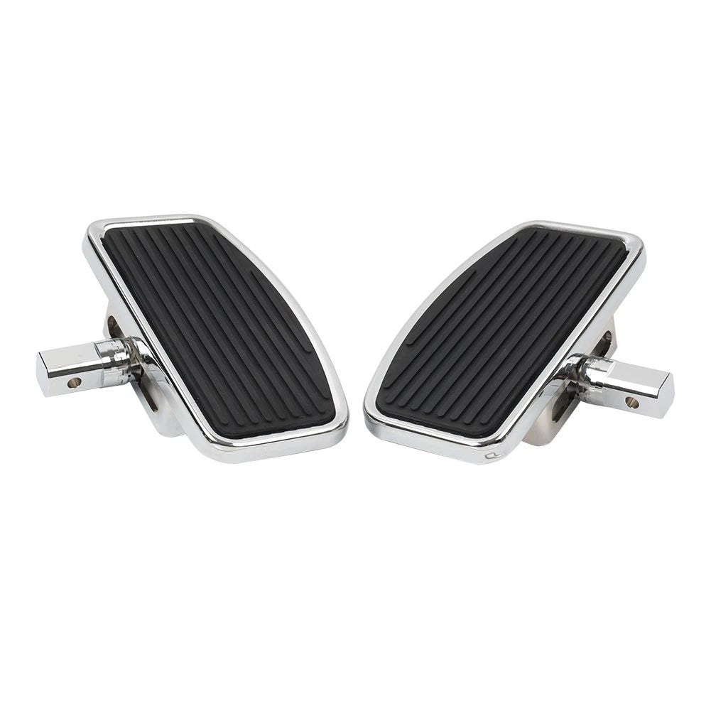 2x Short Front Foot Pedal Footpegs For Yamaha V-Star Drag Star V-MAX 1998-2019