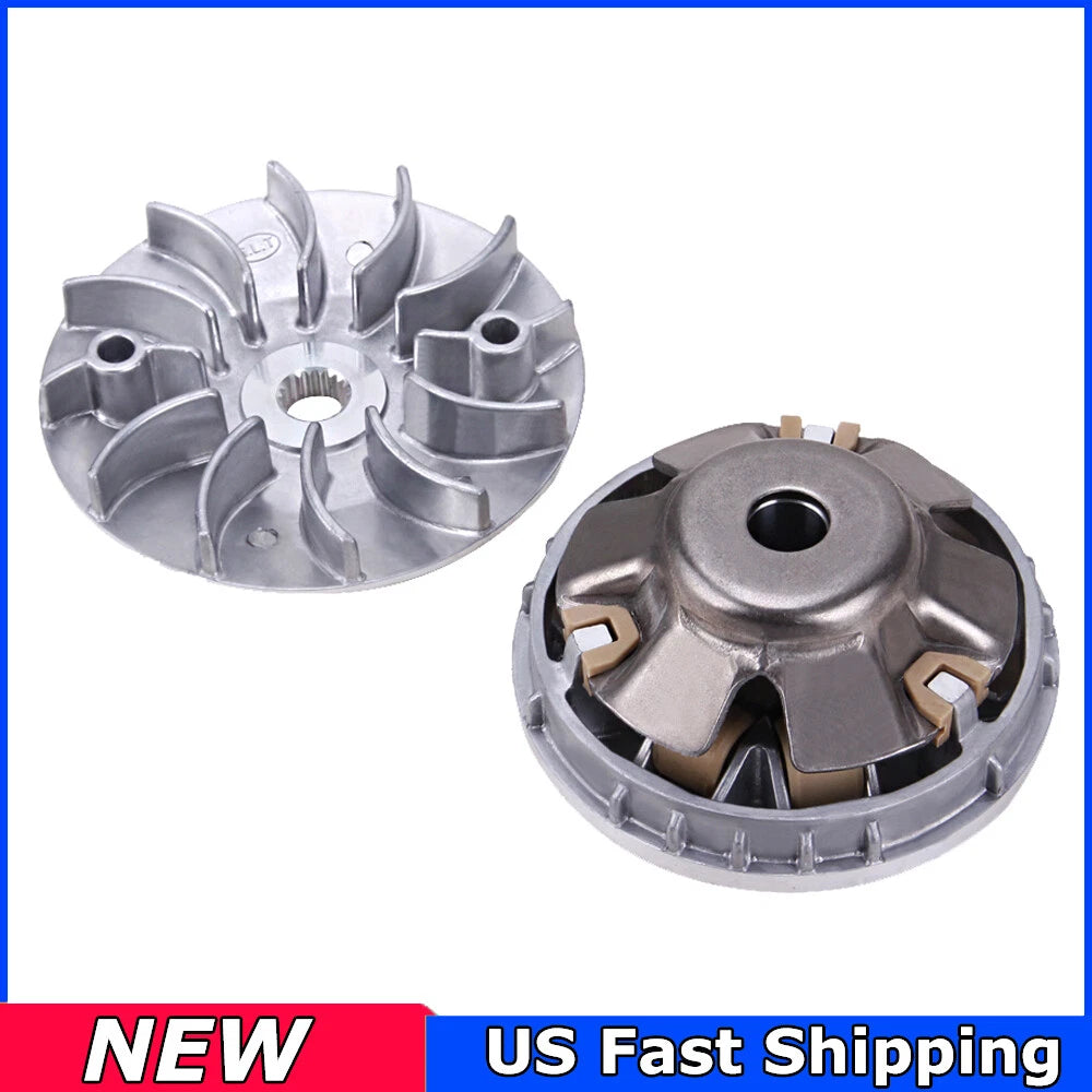 GY6 110 125cc 150cc Scooter Moped ATV GO KART Roller FAN Clutch Variator Engine