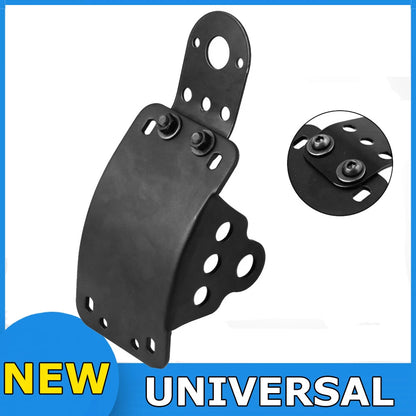 Motorcycle Black Side Mount License Plate Bracket Holder For Harley Chopper USA