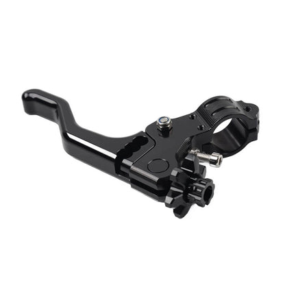 Stunt Clutch Lever Performance Cable Pull 7/8 1 Finger Universal Motorcycle Blk