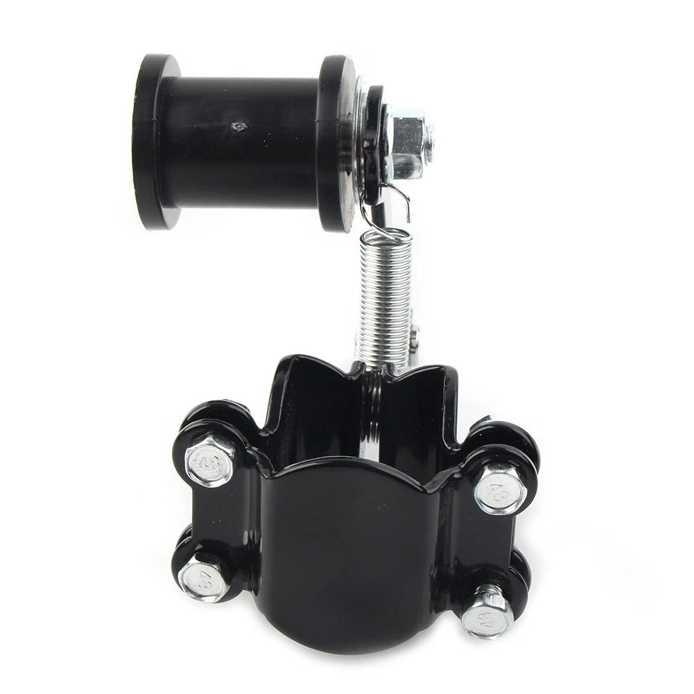Aluminum Chain Tensioner Bolt on Roller Motocross Chopper For Dirt Bike ATV Blk