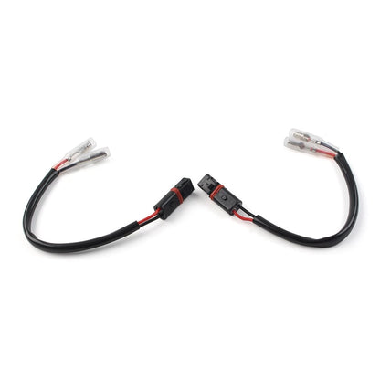 Turn Signal Wire Adapter Plug Connector For BMW S1000RR R850GS R1200GS Pair 12V