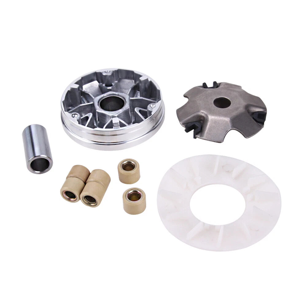 Clutch Variator Roller Fan For GY6 49cc 50cc Scooter Moped ATV GO KART