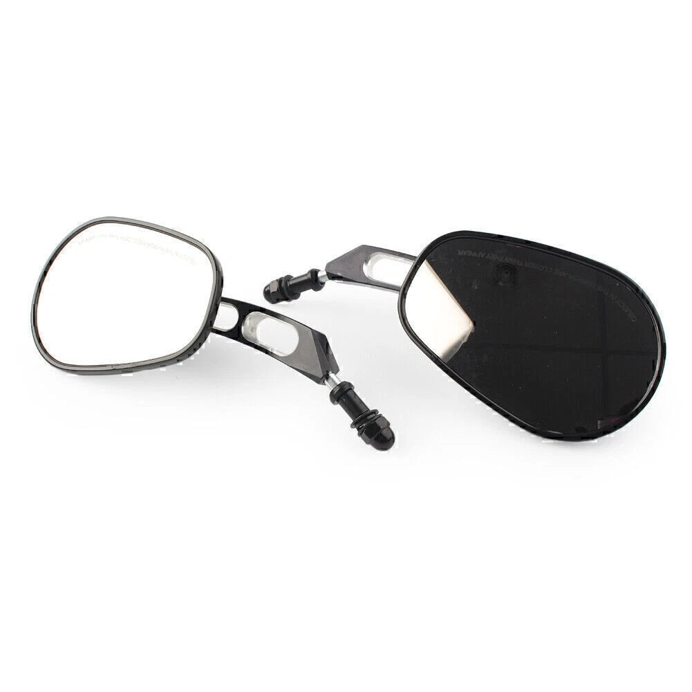 Rearview Side Mirror Gloss Black for Sportster 883 Softail Touring Dyna