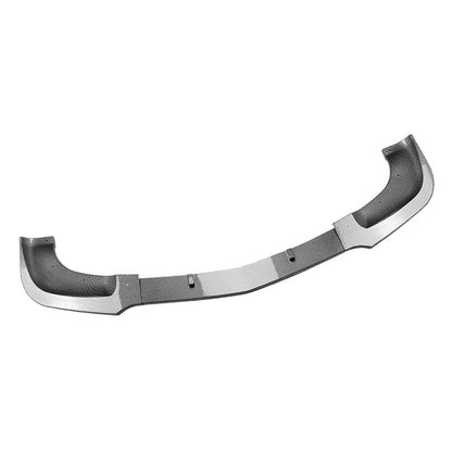 Carbon Look Front Bumper Lip Spoiler For Benz E Class Coupe C207 W207 2009-2012