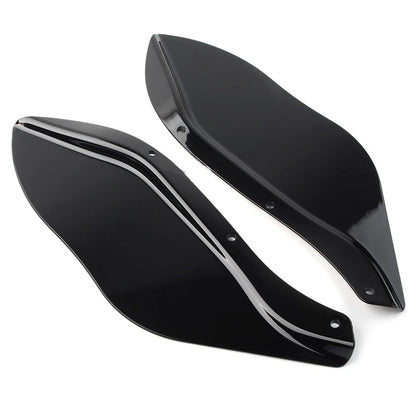 1 Pair Fairing Windshield Air Deflector For Harley Street Electra Glide 96-13 US
