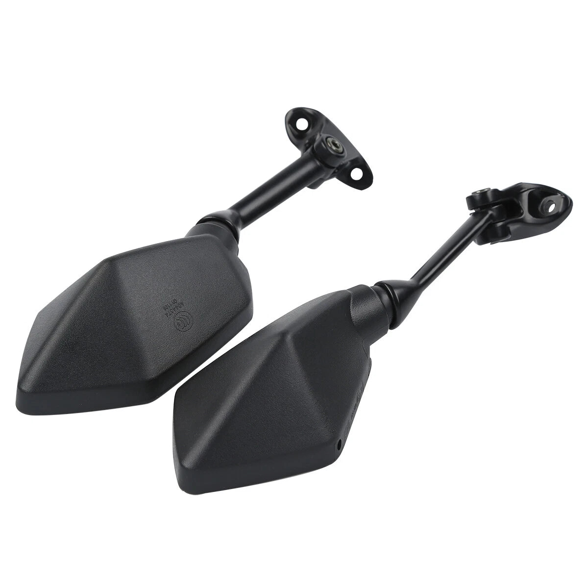 Black Pair Rearview Mirrors For Kawasaki Ninja ZX6R ZX-6R ZX 6R 2009-2012 11 10