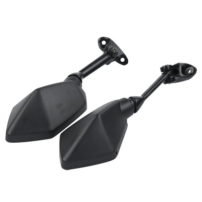 Black Pair Rearview Mirrors For Kawasaki Ninja ZX6R ZX-6R ZX 6R 2009-2012 11 10