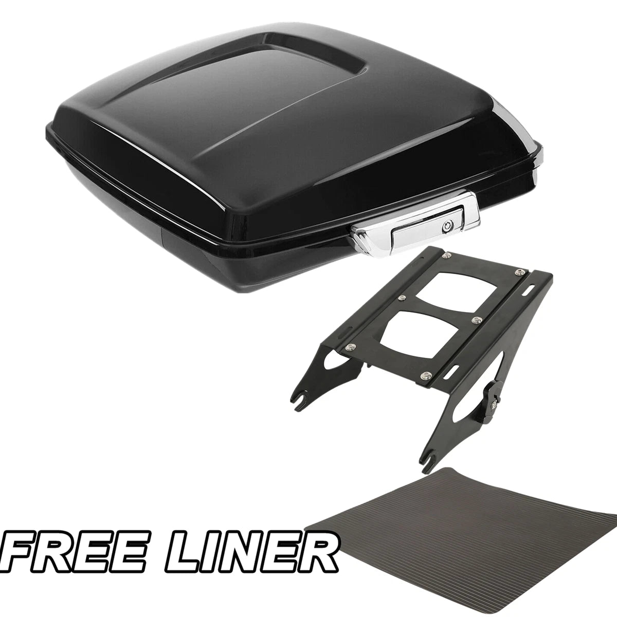 Razor Trunk 2 Up Mount Rack Fit For Harley Touring Street Road Glide King 14-Up
