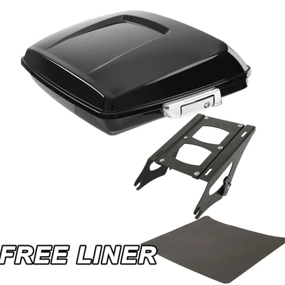 Razor Trunk 2 Up Mount Rack Fit For Harley Touring Street Road Glide King 14-Up