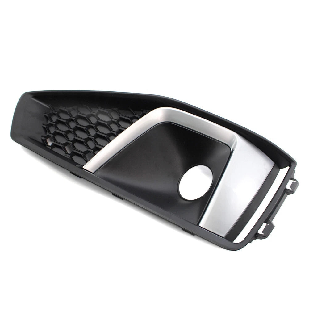 Fit Audi A4 B9 SLINE S4 2018-20 Front Bumper Grille Right Fog Light Lamp Cover