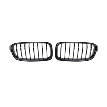 Front Upper Center Grille Grills ABS For BMW 3 Series F30 F31 2013-2019