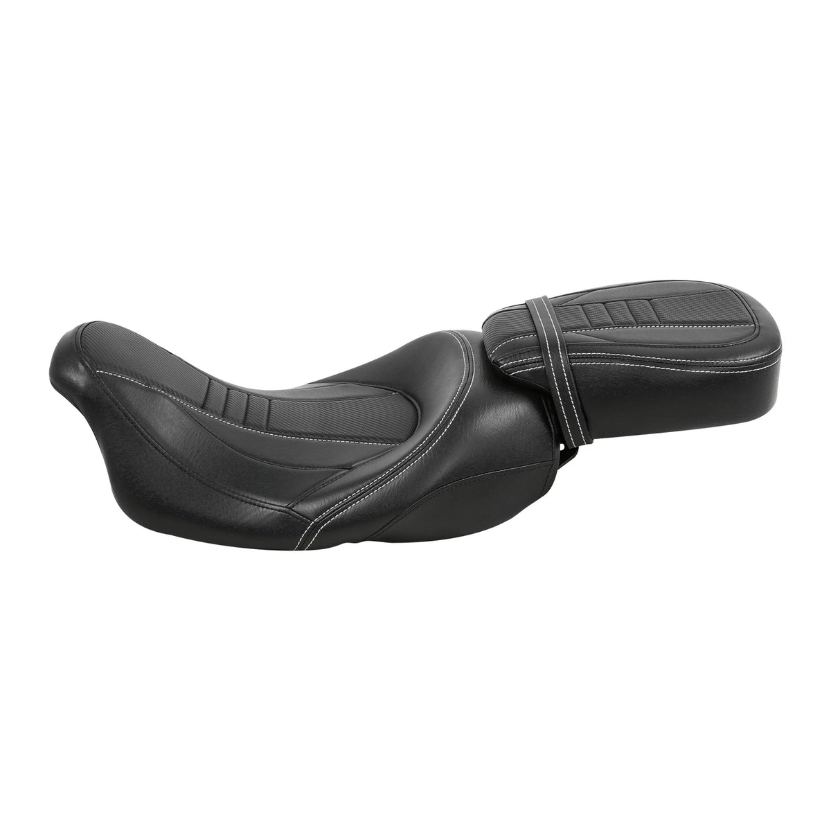 Rider Passenger Seat Pillion Fit For Harley Touring Street Road Glide 2009-23 US
