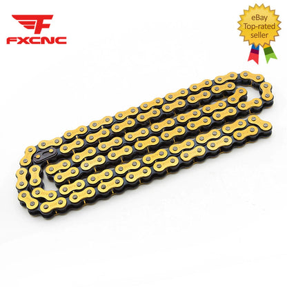 415H Motorcycle Chain 49cc 50cc 60cc 66cc 80cc Motorized 110 Links Steel 1pcs