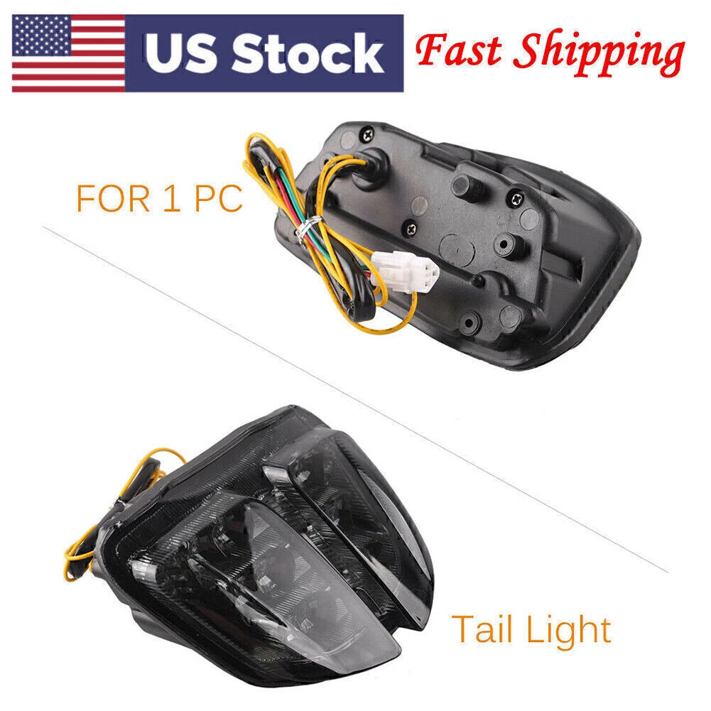 LED Tail Brake Stop Light Turn Signal Lamp For Suzuki GSXR 600 750 2006-2007 US