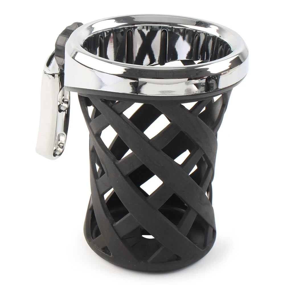 Moto Handlebar Cup Holder W/ Mesh Basket Longer For Goldwing GL1800 2001-2021