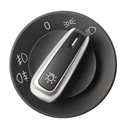 Chorme Head Light Switch Control for 1998-2004 Passat B5 B5.5 & 1995-2005 Sharan